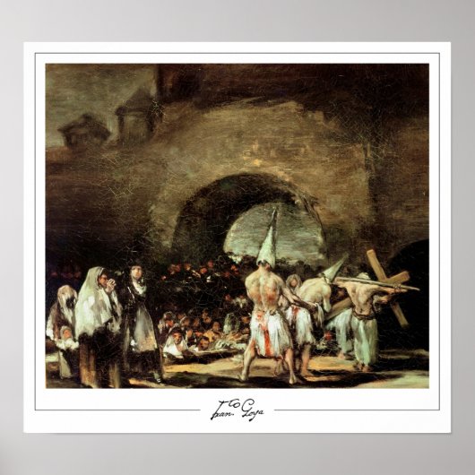 Francisco Goya Zedign Art Poster #233 (Vorne)
