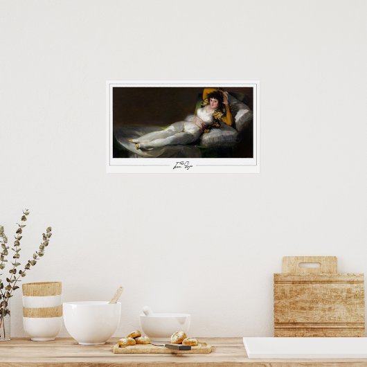 Francisco Goya Zedign Art Poster #255 (Küche)