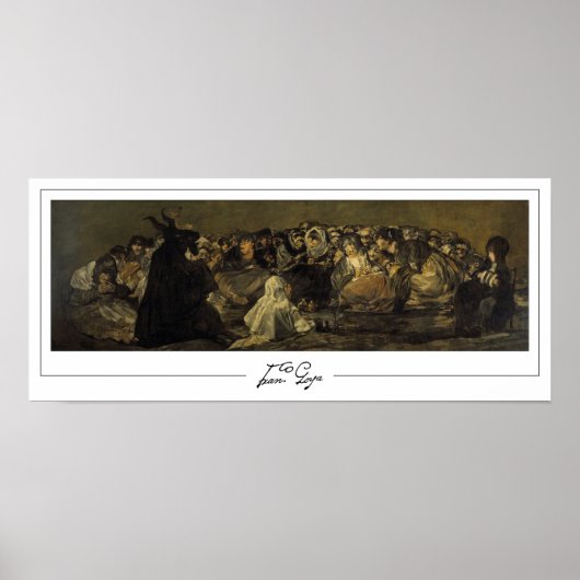 Francisco Goya Zedign Art Poster #262 (Vorne)