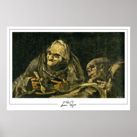 Francisco Goya Zedign Art Poster #267 (Vorne)