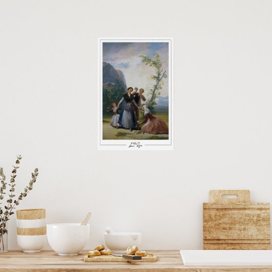 Francisco Goya Zedign Art Poster #400 (Küche)