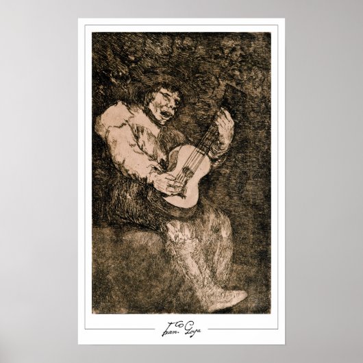 Francisco Goya Zedign Art Poster #411 (Vorne)