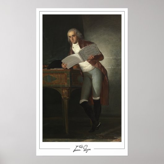 Francisco Goya Zedign Art Poster #415 (Vorne)