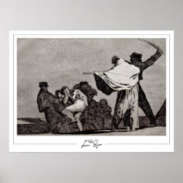 Francisco Goya Zedign Art Poster #498