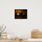 Francisco Goya Zedign Art Poster #506 (Küche)