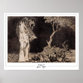 Francisco Goya Zedign Art Poster #507