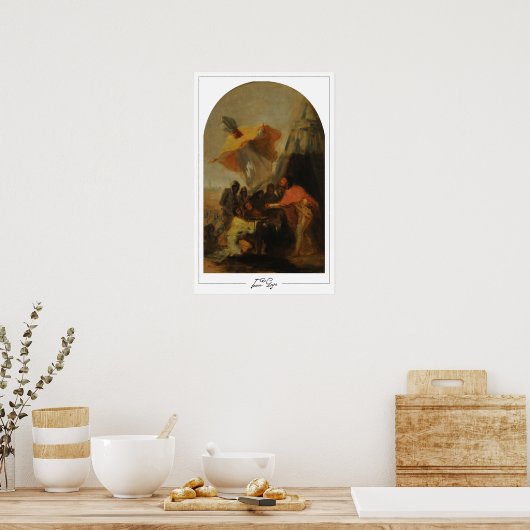 Francisco Goya Zedign Art Poster #511 (Küche)