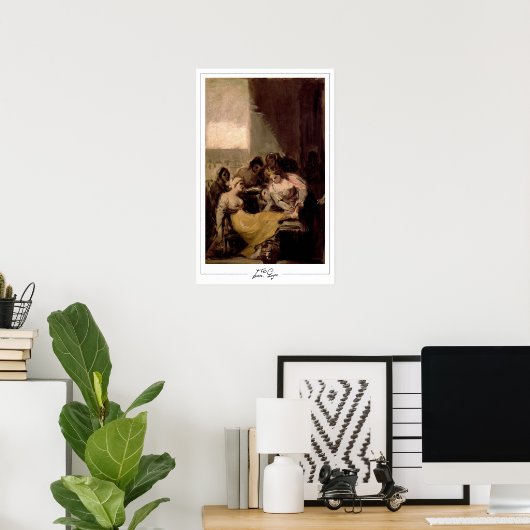 Francisco Goya Zedign Art Poster #515 (Heimbüro)