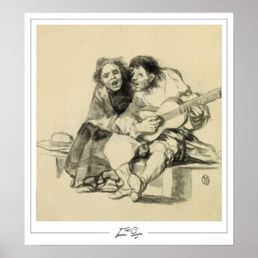 Francisco Goya Zedign Art Poster #516 (Vorne)