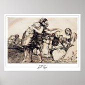 Francisco Goya Zedign Art Poster #517 (Vorne)
