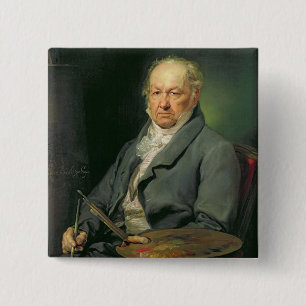 Francisco Jose de Goya, 1826 (Öl auf Leinwand) Button