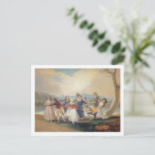 Francisco Jose de Goya y Lucientes | Blinder Mann, Postkarte (Stehend Vorderseite)