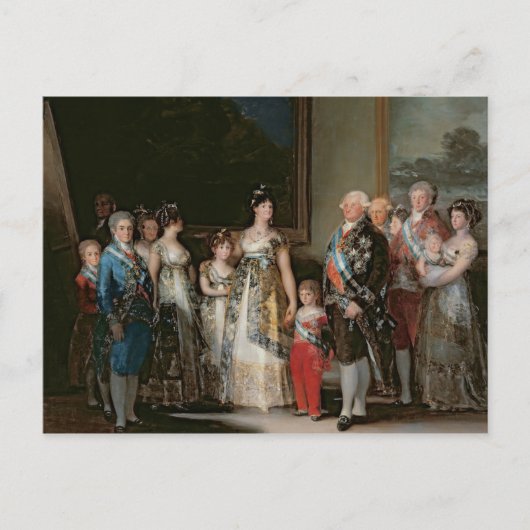Francisco Jose de Goya y Lucientes | Charles IV a Postkarte (Vorderseite)