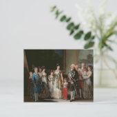 Francisco Jose de Goya y Lucientes | Charles IV a Postkarte (Stehend Vorderseite)