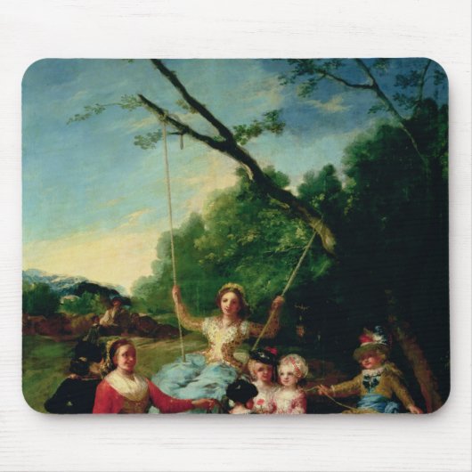 Francisco Jose de Goya y Lucientes | das Schwingen Mousepad (Vorne)
