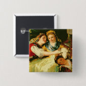 Francisco Jose de Goya y Lucientes | das Washerwom Button (Vorne & Hinten)