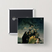 Francisco Jose de Goya y Lucientes | der Hexen Button (Vorne & Hinten)