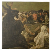 Francisco Jose de Goya y Lucientes | der Hexen Fliese (Vorderseite)