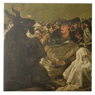 Francisco Jose de Goya y Lucientes   der Hexen Fliese