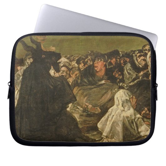 Francisco Jose de Goya y Lucientes | der Hexen Laptopschutzhülle (Vorderseite)
