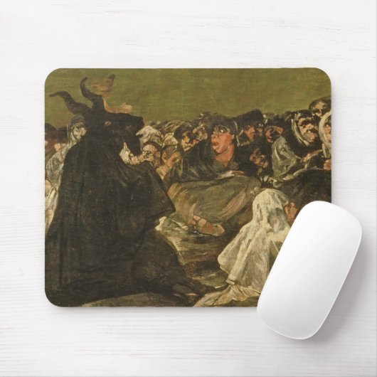 Francisco Jose de Goya y Lucientes | der Hexen Mousepad (Mit Mouse)