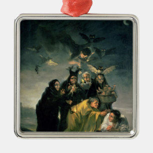 Francisco Jose de Goya y Lucientes   der Hexen Silbernes Ornament