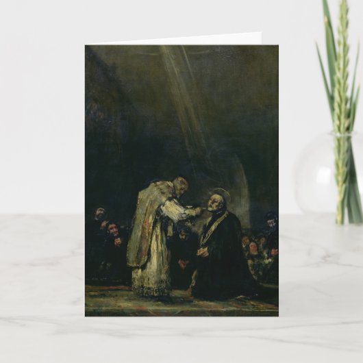 Francisco Jose de Goya y Lucientes | der letzte Karte (Vorderseite)