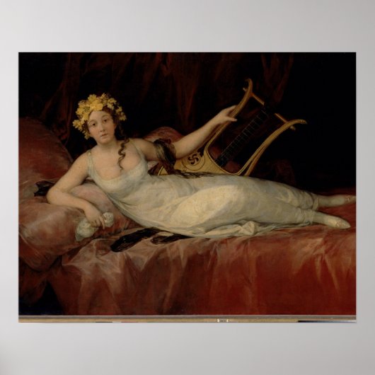 Francisco Jose de Goya y Lucientes | Der Marquesa Poster (Vorne)