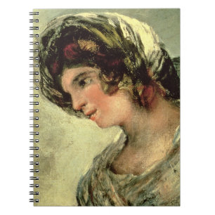 Francisco Jose de Goya y Lucientes der Milkmaid Notizblock