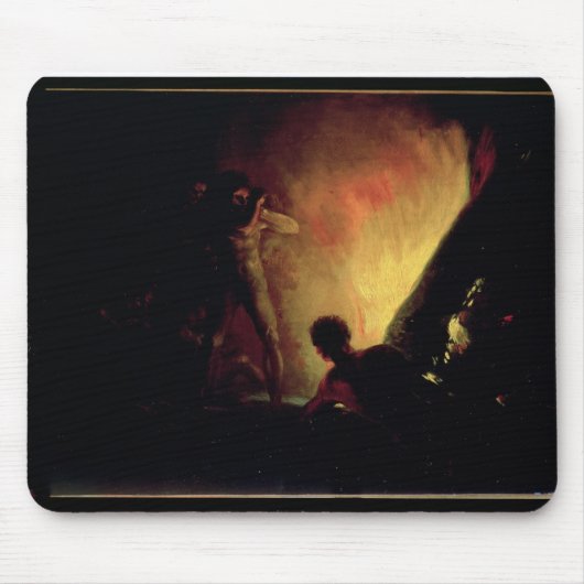 Francisco Jose de Goya y Lucientes | der Pyre, c.1 Mousepad (Vorne)