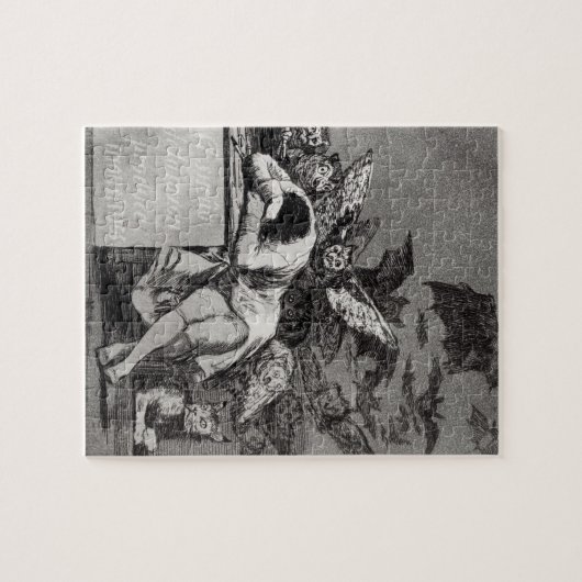 Francisco Jose de Goya y Lucientes | der Schlaf Puzzle (Horizontal)