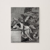Francisco Jose de Goya y Lucientes | der Schlaf Puzzle (Vertikal)