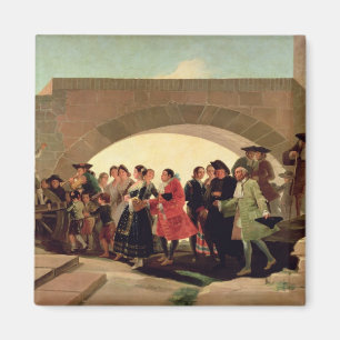 Francisco Jose de Goya y Lucientes   die Hochzeit, Magnet