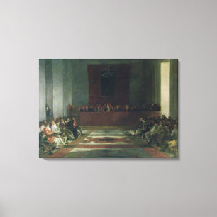 Francisco Jose de Goya y Lucientes   Die Junta von Leinwanddruck