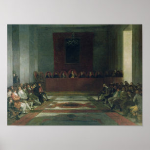 Francisco Jose de Goya y Lucientes   Die Junta von Poster