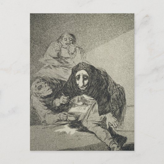 Francisco Jose de Goya y Lucientes | Die Schande Postkarte (Vorderseite)