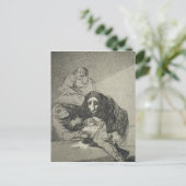 Francisco Jose de Goya y Lucientes | Die Schande Postkarte (Stehend Vorderseite)