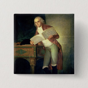 Francisco Jose de Goya y Lucientes   Don Jose Alva Button