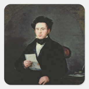 Francisco Jose de Goya y Lucientes   Don Juan Baut Quadratischer Aufkleber