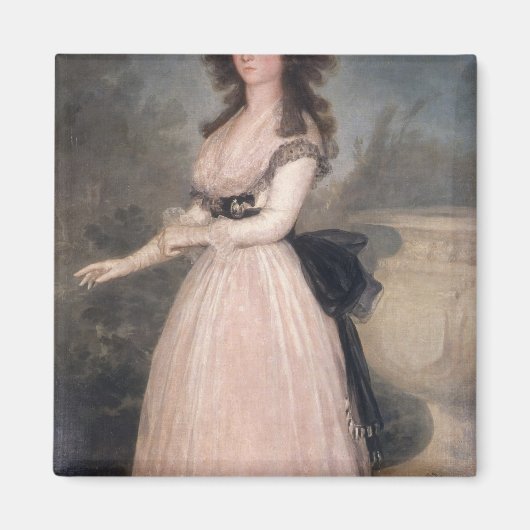 Francisco Jose de Goya y Lucientes | Dona Tadea Ar Magnet (Vorne)
