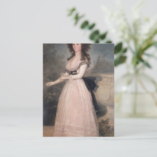 Francisco Jose de Goya y Lucientes | Dona Tadea Ar Postkarte (Stehend Vorderseite)