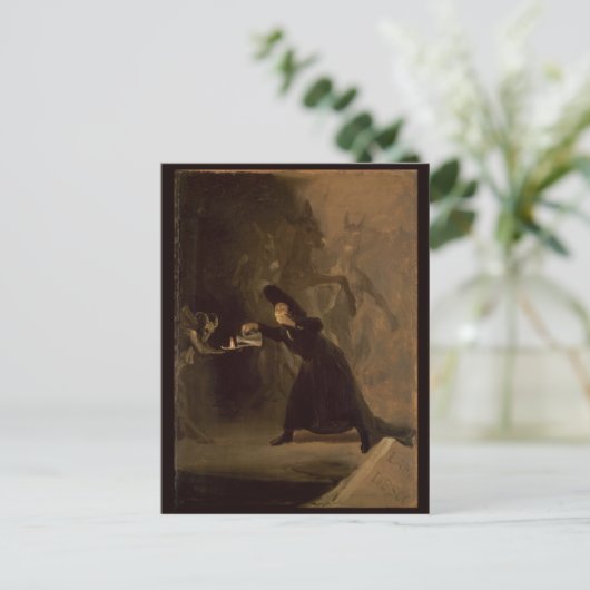 Francisco Jose de Goya y Lucientes | El Hechizado Postkarte (Stehend Vorderseite)