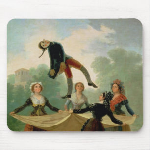 Francisco Jose de Goya y Lucientes   EL Pelele 17 Mousepad
