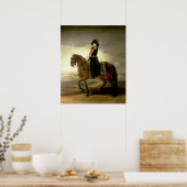 Francisco Jose de Goya y Lucientes | Equestrian po Poster (Küche)