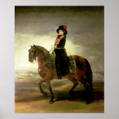 Francisco Jose de Goya y Lucientes | Equestrian po Poster (Vorne)