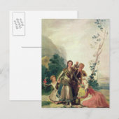 Francisco Jose de Goya y Lucientes | Frühling oder Postkarte (Vorne/Hinten)