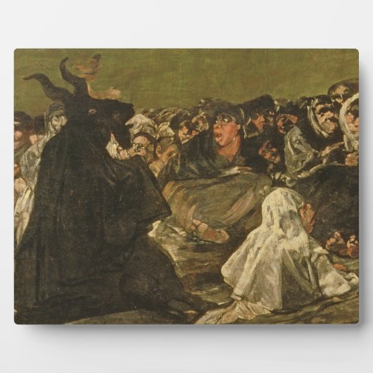 Francisco Jose de Goya y Lucientes | Hexen Fotoplatte (Vorderseite)