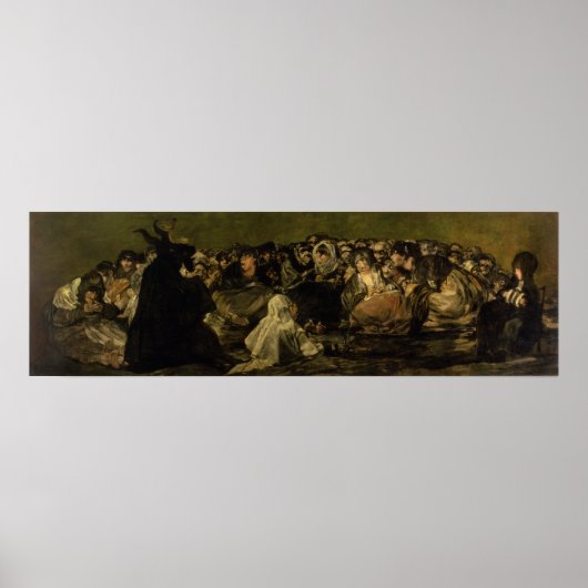 Francisco Jose de Goya y Lucientes | Hexen Poster (Vorne)