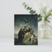 Francisco Jose de Goya y Lucientes | Hexen Postkarte (Stehend Vorderseite)