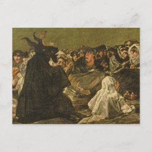 Francisco Jose de Goya y Lucientes   Hexen Postkarte